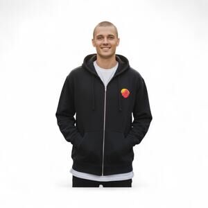 Daylight Curfew Men’s Rick and Morty Zip Front Hoodie Large #46/150
